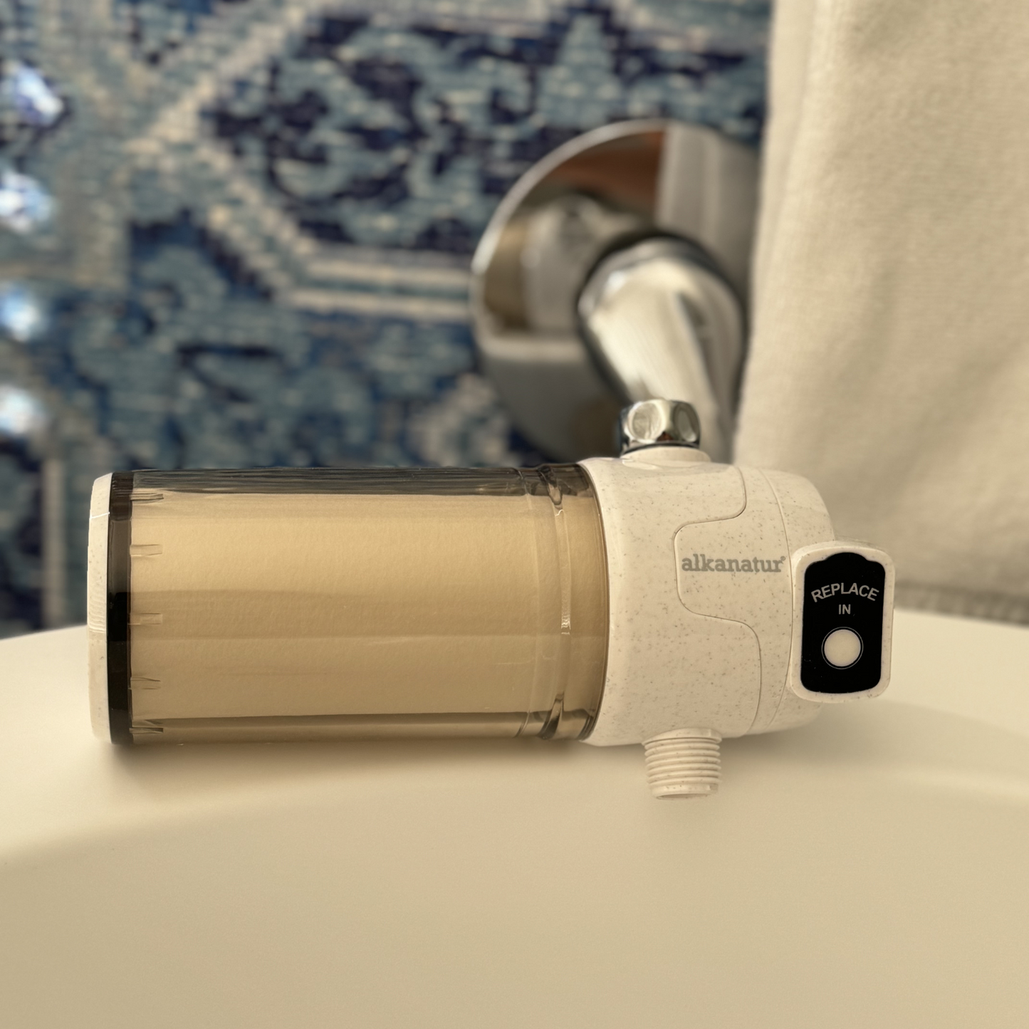 Filtro para ducha Alkanatur con filtro recambiable