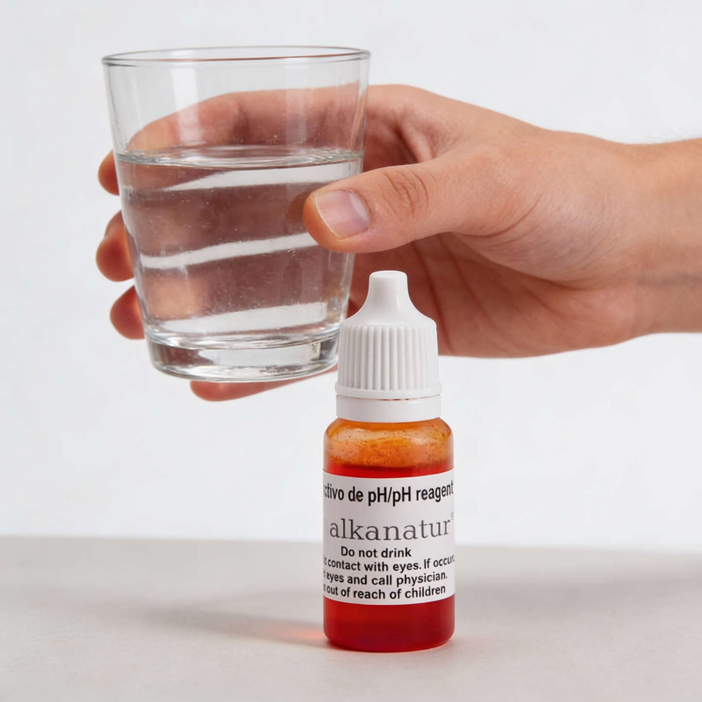 Reactivos para medir el pH del agua