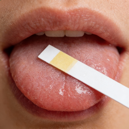 Tiras reactivas para medir el pH de alta precisión para saliva y orina