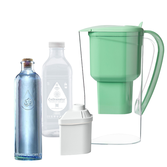 Pack Jarra y Botella OmWater