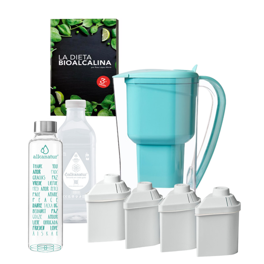 Pack alcalinidad Alkanatur y libro “La Dieta Bioalcalina”