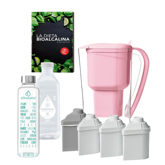 Pack alcalinidad Alkanatur y libro “La Dieta Bioalcalina”