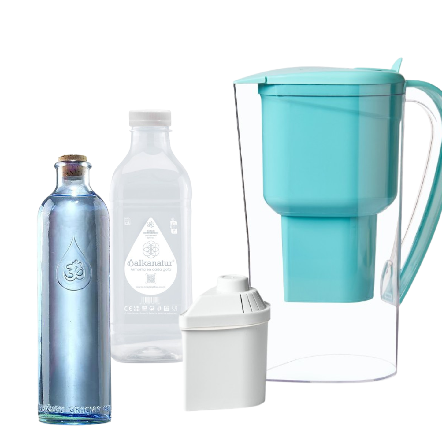 Pack Jarra y Botella OmWater