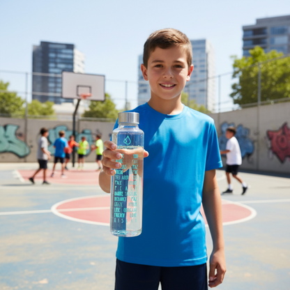 Botella de Cristal Borosilicato para agua
