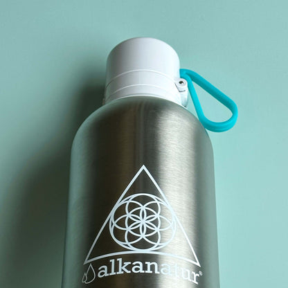 Botella Filtradora de Acero Inoxidable Alkanatur GO