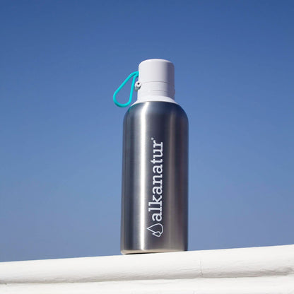 Botella Filtradora de Acero Inoxidable Alkanatur GO