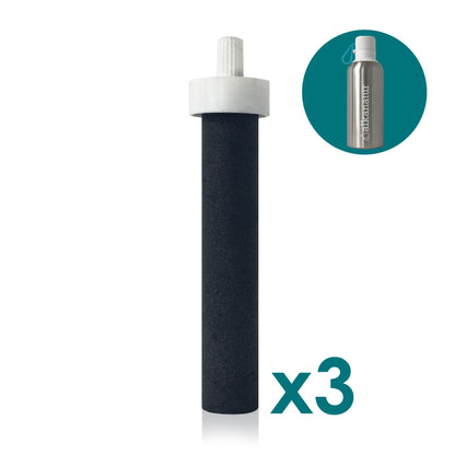 Pack 3 Recambios filtro Botella filtradora Alkanatur GO